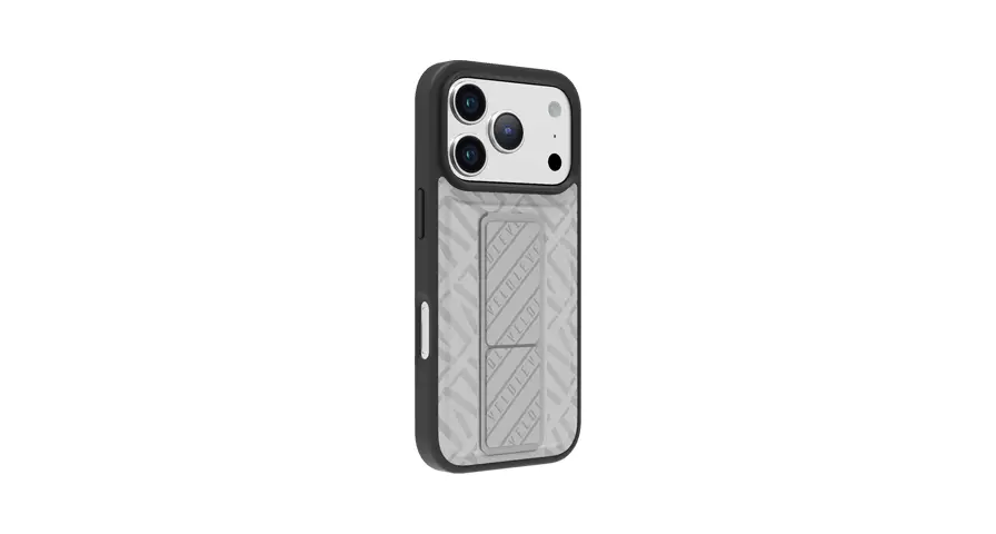 Levelo Morphix Cuero Gripstand Case for iPhone 17 Pro/Pro Max